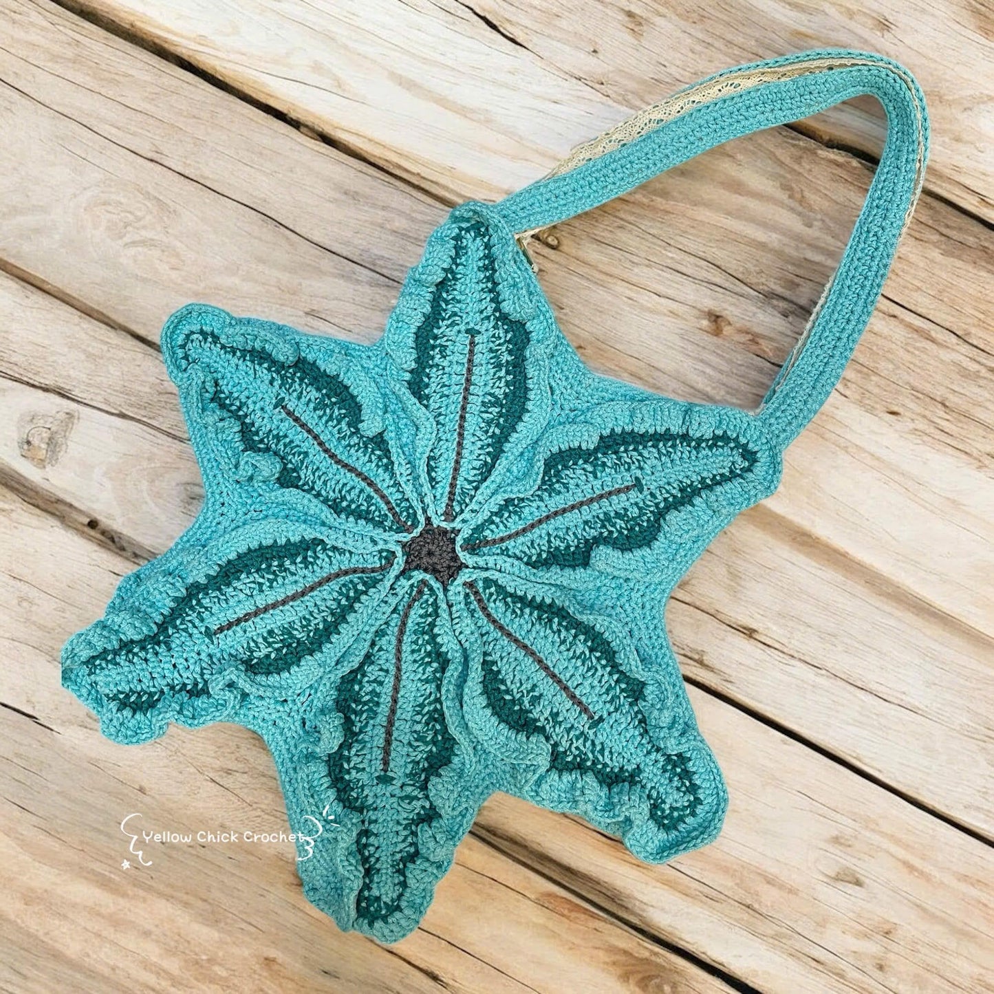 Crochet Lily Flower Bag �Handmade Bloom Purse | Unique Floral Shoulder Bag | Custom Color Gift for Her