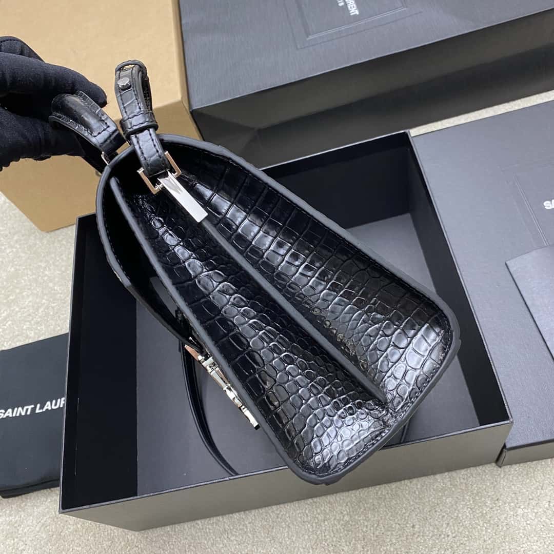 Authentic Saint Laurent CASSANDRA Top Handle Bag 578000  24×20x11cm