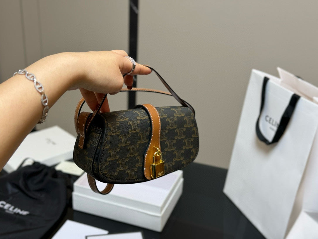 Celine Mini Locks Tote Bags