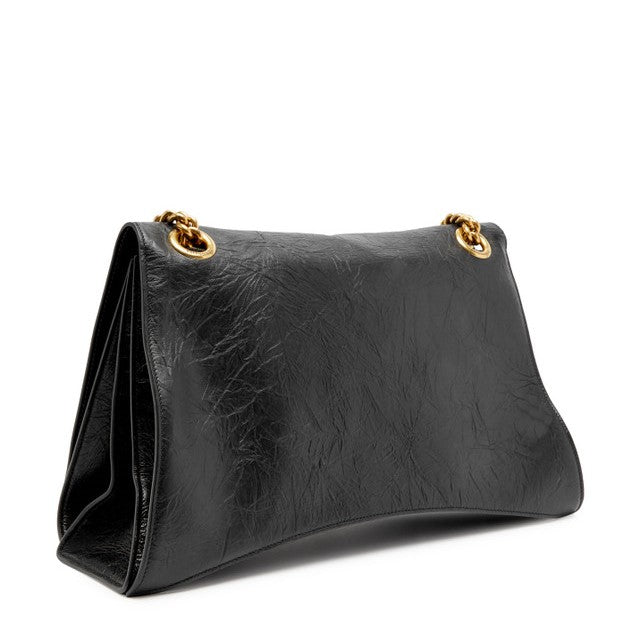 BALENCIAGA Crush large leather shoulder bag